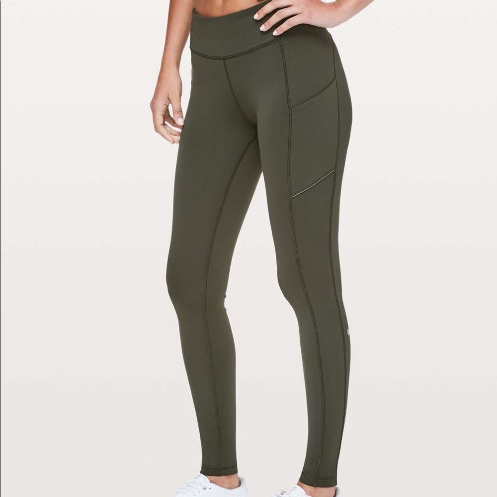 Lululemon Olive Green Leggings